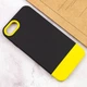 Чохол TPU+PC Bichromatic для Apple iPhone 7 / 8 / SE (2020) (4.7") Black / Yellow - зображення 4
