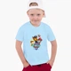 Детская футболка Щенячий патруль (PAW Patrol) (25186-1606) 146-152 см Хлопок Голубой - изображение 3