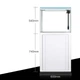 Акваріум комплект з підставкою SunSun HRG 600 White - 72 літрів Білий - зображення 2
