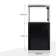 Акваріум комплект з підставкою SunSun HRG 600 Black - 72 літрів Чорний - зображення 2