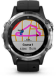 Zegarek sportowy Garmin Fenix 5 Plus Srebrny z czarnym paskiem (010-01988-11) - obraz 2