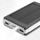 Корпус повербанка Power Bank на 5 18650 Li-ion Li-Pol (під пайку) з сонячною панеллю і ліхтарем, 2x USB до 2A, чорний - зображення 7
