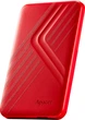 Внешний жесткий диск 2.5" USB 2.0TB Apacer AC236 Red (AP2TBAC236R-1) - изображение 2