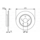 2шт, Тормозной диск Bosch 0 986 479 S64 - изображение 5