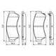 Гальмівні колодки Bosch 0986494860 - зображення 2