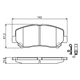 Тормозные колодки Bosch 0 986 494 675 - изображение 7