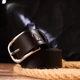 Мужской кожаный ремень Grande Pelle 21460 - изображение 4