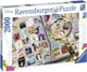 Пазл Ravensburger Disney Stamp Album Альбом марок Диснея 2000 шт. (16706) - изображение 3