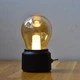 Ретро ночник-свеча на аккумуляторе JANPIM Bulb Light Черный - изображение 11