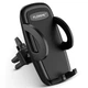 Автомобильный держатель с авто-фиксатором телефона Floveme RCD-778 Black - изображение 1
