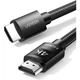 Кабель мультимедийный HDMI M to HDMI M 1.0m V2.0 4K Ugreen (30999) - изображение 1