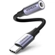 Перехідник USB-C to 3.5mm M/F 0.10m AV161 Ugreen (80154) - зображення 1