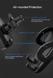 Автомобильный держатель с авто-фиксатором телефона Floveme RCD-778 Black - изображение 12