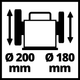 Точильний верстат Einhell TC-WG 200 (4418008) - зображення 10