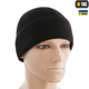 Шапка Watch Cap фліс (260г/м2) with Slimtex Black M - зображення 4