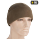 Шапка Watch Cap Elite фліс (270г/м2) with Slimtex Dark Olive S - зображення 4