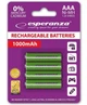 Аккумулятор Ni-MH Esperanza EZA102G AAA/1000mAh в упаковке 4шт - изображение 2