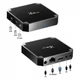 Приставка смарт тв бокс smart tv box x96 mini 4-ядерна 2Гб/16Гб андроїд 7.1.2 чорний 4K - зображення 3