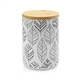 Емкость для хранения МВМ MY HOME 700 мл Белая (KP-15 M WHITE/WOOD) - изображение 1