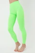 Безшовні легінси жіночі з мікрофібри Giulia LEGGINGS 02 S/M Green-green neon, Жіночі лосини безшовні - зображення 3