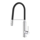 Змішувач для кухні одноважільний з гнучким виливом GROHE Viamo чорний латунь 30433000 - зображення 3