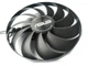 Вентилятор Everflow для видеокарты ASUS RX 5500 XT (оригинал) T129215SU (FDC10U12S9-C PLD10010S12HH) комплект 2 шт (№286.2) - изображение 2