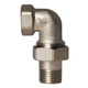 Згін-американка кутовий Karro KR3103 3/4" нікельована латунь - изображение 1