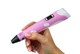 3D ручка с LCD Дисплеем Майнкрафт 3D - PEN-5, розовый - изображение 3