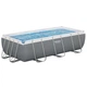 Каркасний прямокутний басейн Bestway 56441 (404х201х100 см) з картриджним фільтром та драбиною - изображение 2