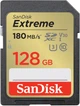 Карта пам'яті SanDisk SD 128GB C10 UHS-I U3 R180/W90MB/s Extreme V30 (SDSDXVA-128G-GNCIN) - зображення 1