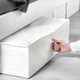 Органайзер для одежды постельного IKEA SKUBB белый 69x55x19 см 902.949.89 - изображение 5