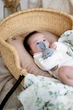 Пеленка муслинная бамбуковая Kiddie Зеленые листики 120х120 см - изображение 4