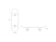 Фингерборд BauTech Fingerboard Мини скейт Подшипниковый Красный (1008-301-00) - изображение 3