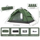 Палатка четырехместная автоматическая Naturehike NH21ZP008, темно-зеленый - изображение 6