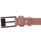Відмінний жіночий шкіряний ремінь GRANDE PELLE Leather Belt 21448 Рожевий - зображення 4
