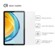 Захисне скло для планшета HUAWEI MatePad SE 10.4, Glass.CR, загартоване скло 9H, 2.5D, повне проклеювання, з олеофобним покриттям, проста установка та сумісність з чохлами всіх типів (Case friendly), ArmorStandart (ARM65162) - зображення 2