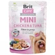 Влажный корм для собак Brit Care Mini pouch 85г, с курицой и тунцом - изображение 1