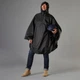 Дощовик-пончо 100 для велоспорту чорний XL/XXL BTWIN - изображение 6