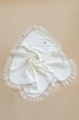 Крыжма MagBaby Lace с кружевом молочная 85х85 см 110660 (4821000324592) - изображение 1