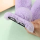 Чохол накладка для Apple iPhone 13 Pro Зайченя Ліловий (65293) - зображення 6