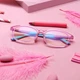 Очки компьютерные Mi Children’s Computer Glasses TR90 детские 35% защиты HMJ03TS розовые - изображение 7
