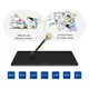 Графический планшет XP-Pen Deco Fun XS Classic Black для рисования - изображение 3
