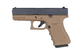 Страйкбольний пістолет WE Glock 19 Gen 3 Gbb Half-tan (Страйкбол 6мм) - зображення 2