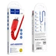 Кабель HOCO Lightning Victory charging data cable X59 1m 2.4A red - изображение 3