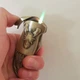 Зажигалка турбо Lighter с ножом 2в1 "Орел" Gold - изображение 4