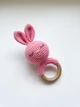 Детский подарочный набор из 3-х вещей с розовым зайкой Kiddie Widdie - изображение 7