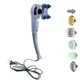 Вибромассажер для тела Magic massager 7в1 Серо-фиолетовый, ручной массажер электрический вибрационный 30W (1009934-Other) - изображение 6