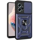 Чохол Hide Shield для Xiaomi Redmi Note 12 протиударний бампер з підставкою Blue - зображення 6