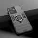 Чохол Iron Ring для Xiaomi Redmi Note 12 протиударний бампер з підставкою Black - зображення 6