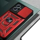 Чохол Hide Shield для Xiaomi Redmi Note 12 протиударний бампер з підставкою Red - зображення 4